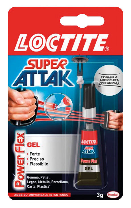 Loctite Super Attak Power Flex, 3 g - confezione singola