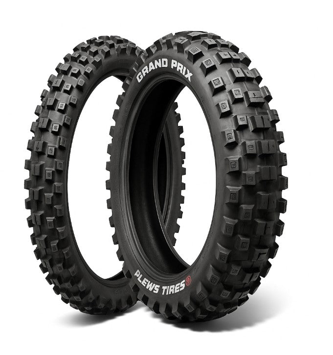 Plews Tyres Coppia Pneumatici GRAND PRIX 90/90-21 - Enduro GRAND PRIX 140/80-18 - Enduro