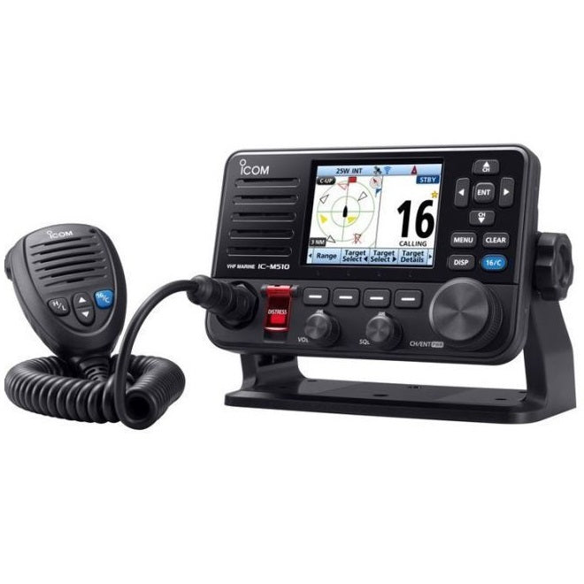 Icom IC-M510E Ricetrasmettitore fisso nautico VHF/FM AIS DSC classe D ANC