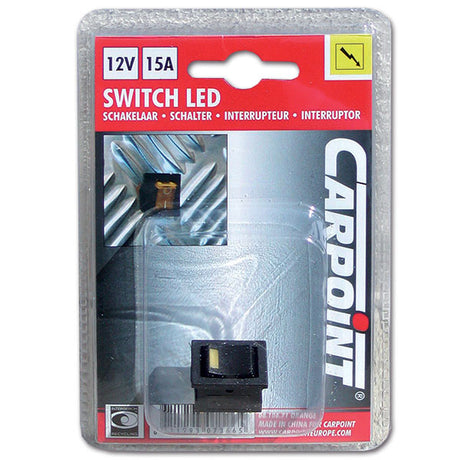 Interruttore luminoso 2 posteriore 20x13 mm 12V 8711293073665