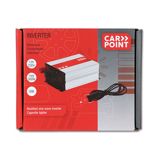 Inverter 150W Onda Modificata 12V-220V con Cavo Accendisigari - Camper Auto 8711293058297 - AmerigoStore