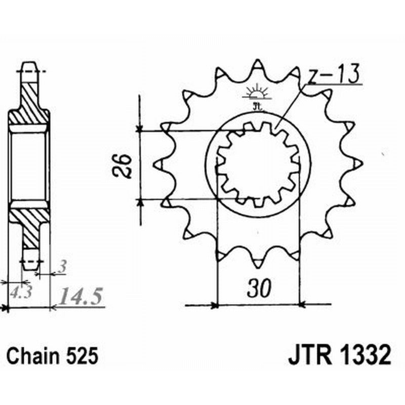 Jt Ritzel Jt 1332 Z15 Rb Stoßdämpfer JTF1332.15RB