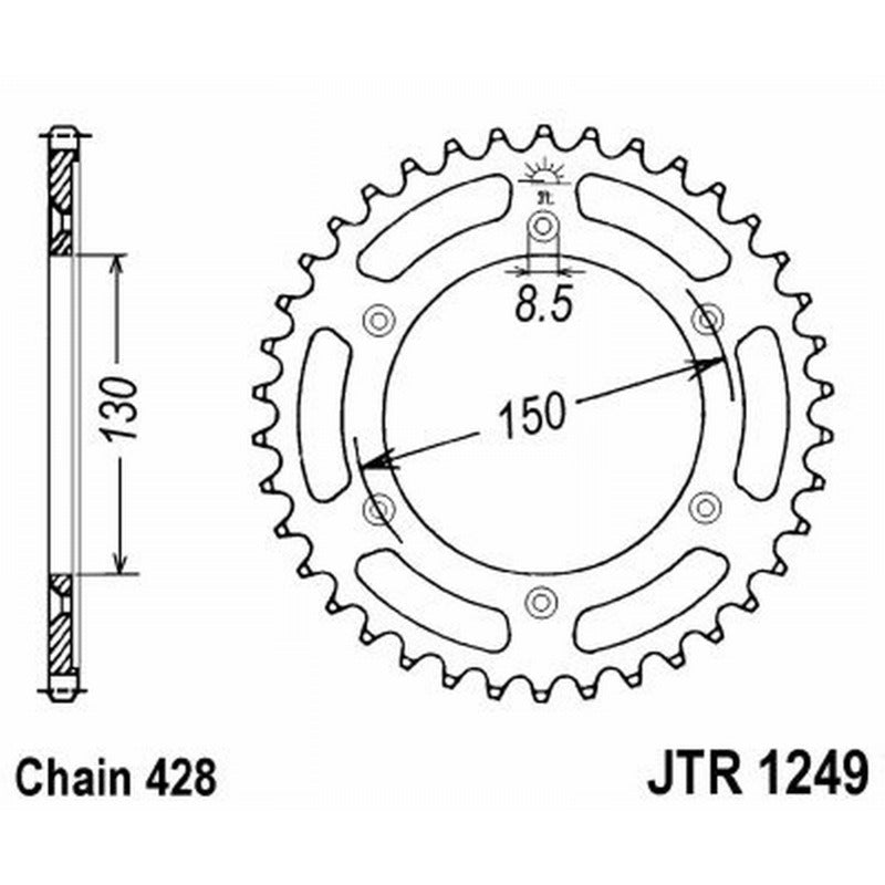 Jt Corona Jt 1249 Z51 denti JTR1249.51