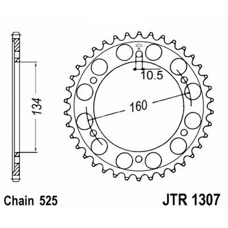 Jt Corona Jt 1307 Z42 Zbk Zincata Nera JTR1307.42ZBK