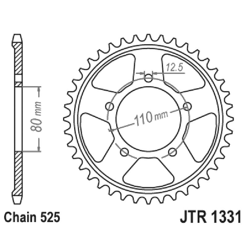 Jt Corona Jt 1331 Z42 Zbk Zincata Nera JTR1331.42ZBK