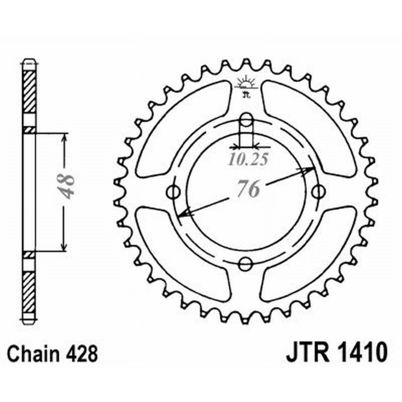 Jt Corona Jt 1410 Z50 denti JTR1410.50