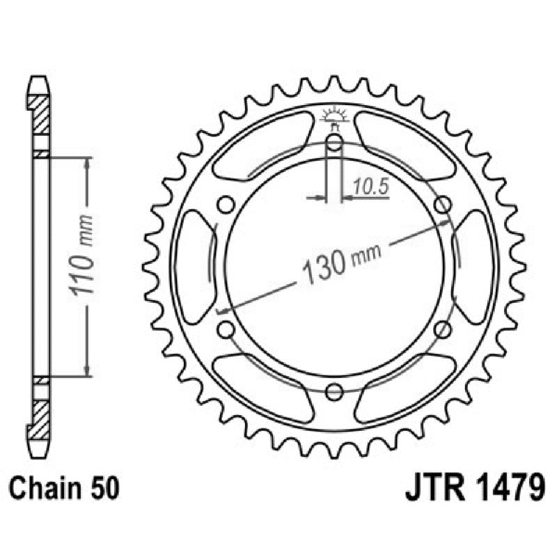 Jt Corona Jt 1479 Z47 Zbk Zincata Nera JTR1479.47ZBK