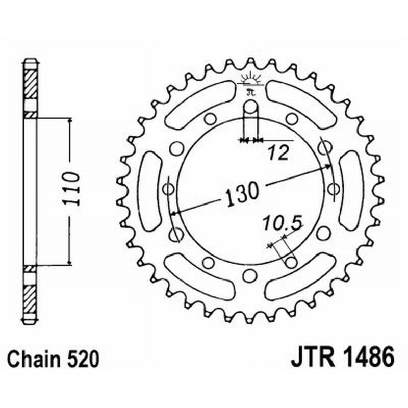 Jt Corona Jt 1486 Z42 denti JTR1486.42