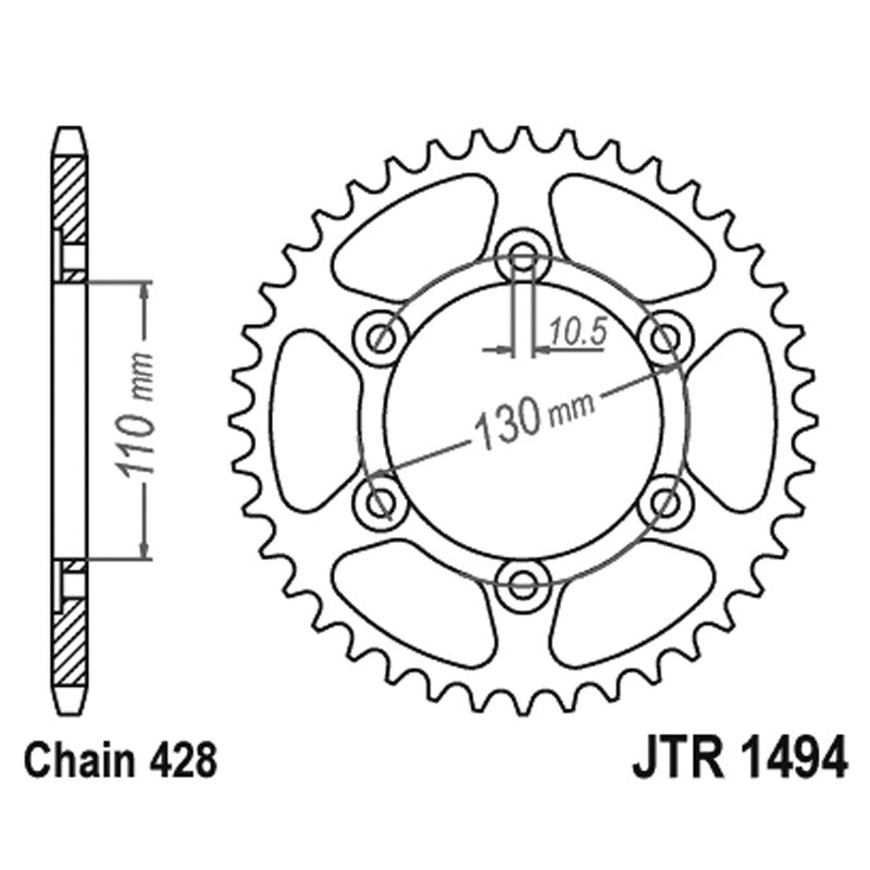 Jt Corona Jt 1494 Z56 denti JTR1494.56