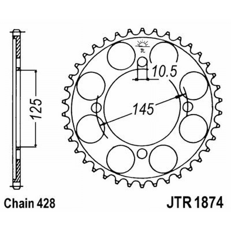 Jt Corona Jt 1874 Z56 denti JTR1874.56