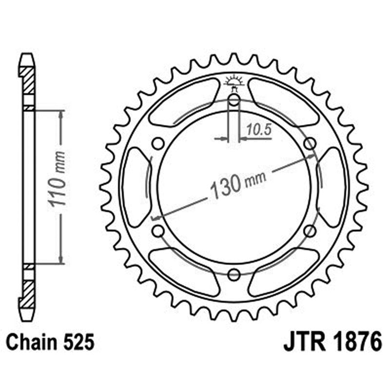 Jt Corona Jt 1876 Z43 Zbk Zincata Nera JTR1876.43ZBK