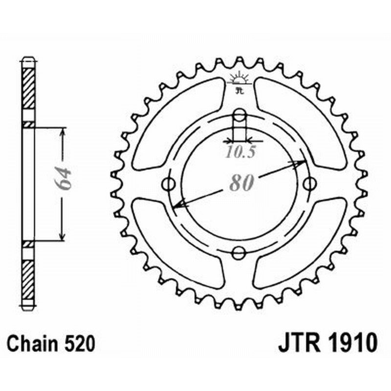 Jt Corona Jt 1910 Z32 denti JTR1910.32