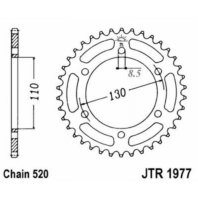 Jt Corona Jt 1977 Z48 denti JTR1977.48