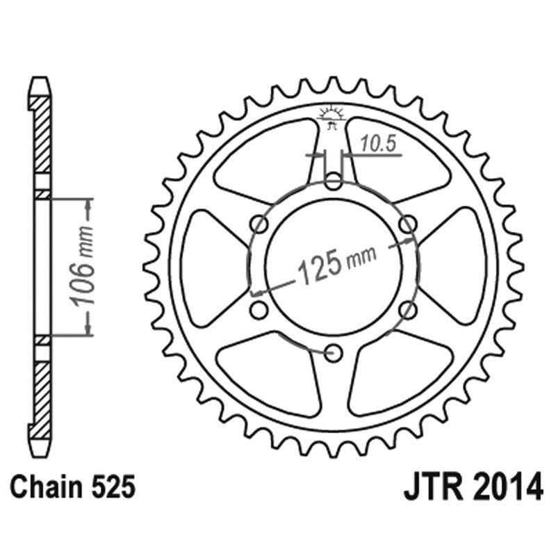 Jt Corona Jt 2014 Z50 Zbk Zincata Nera JTR2014.50ZBK