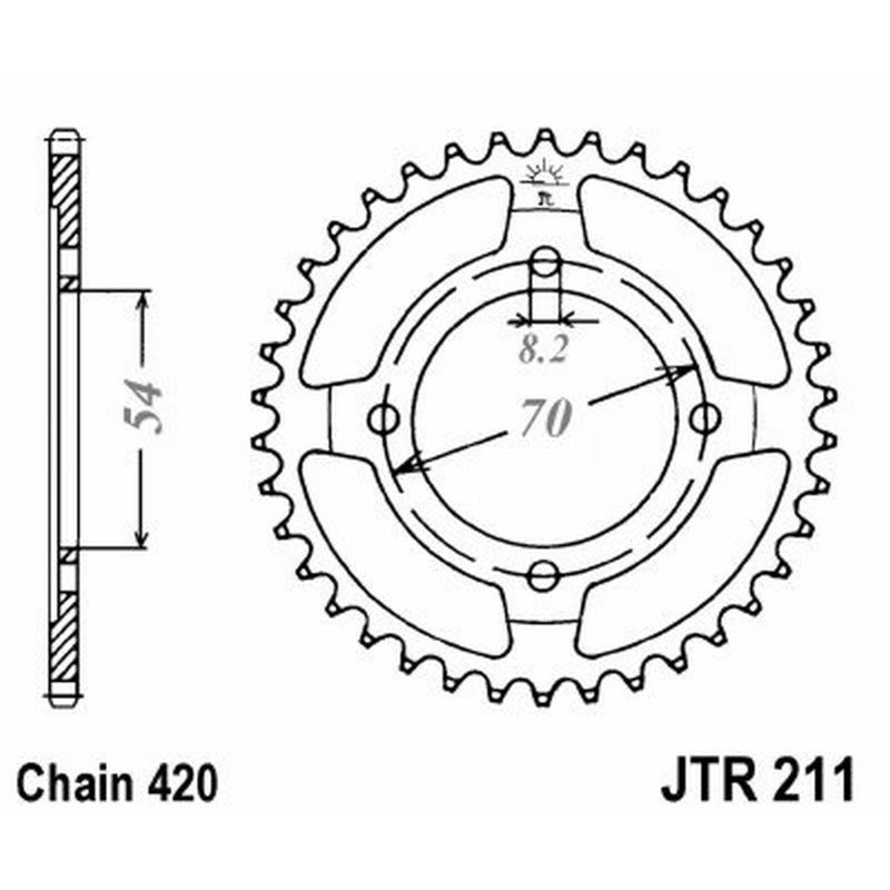 Jt Corona Jt 211 Z36 Zbk Zincata Nera JTR211.36ZBK