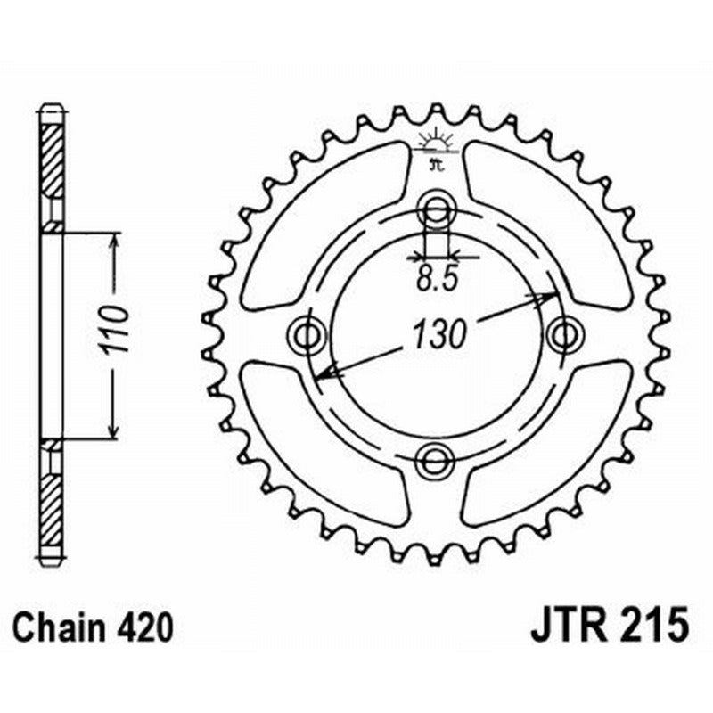 Jt Corona Jt 215 Z56 denti JTR215.56