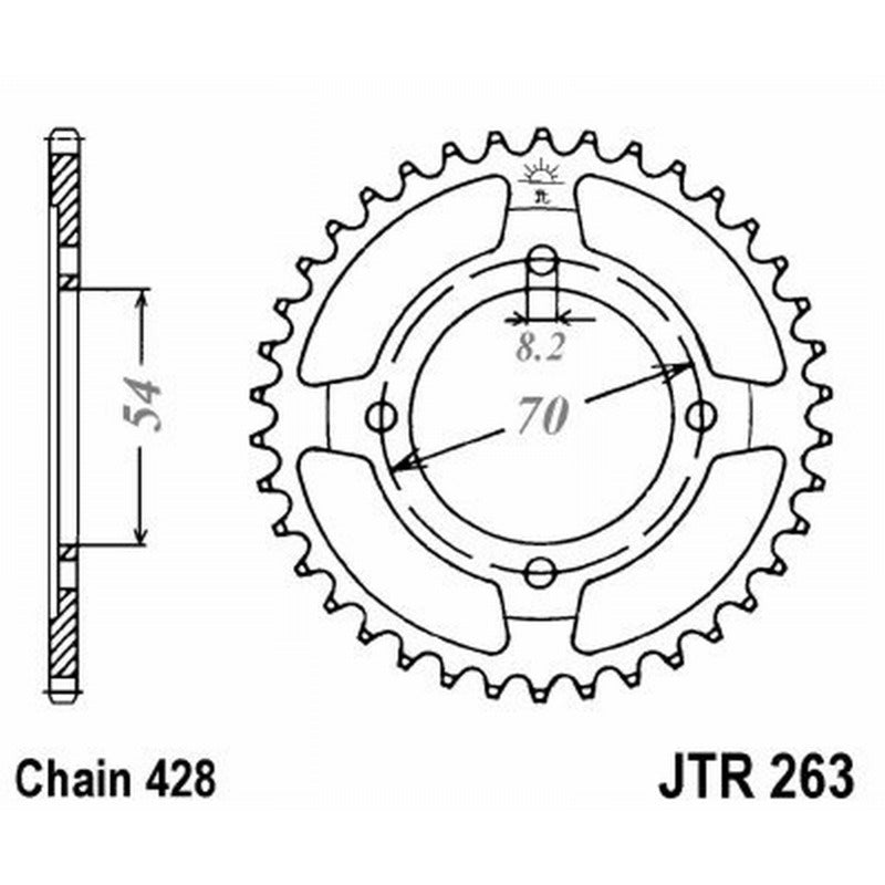 Jt Corona Jt 263 Z36 Zbk Zincata Nera JTR263.36ZBK