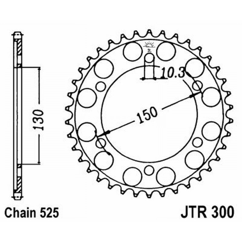 Jt Corona Jt 300 Z47 Zbk Zincata Nera JTR300.47ZBK