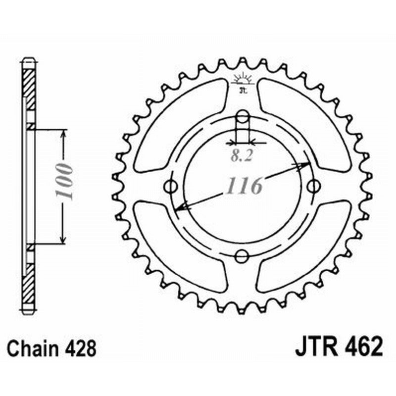 Jt Corona Jt 462 Z49 denti JTR462.49