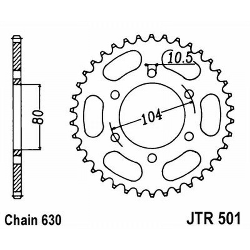 Jt Corona Jt 501 Z38 denti JTR501.38