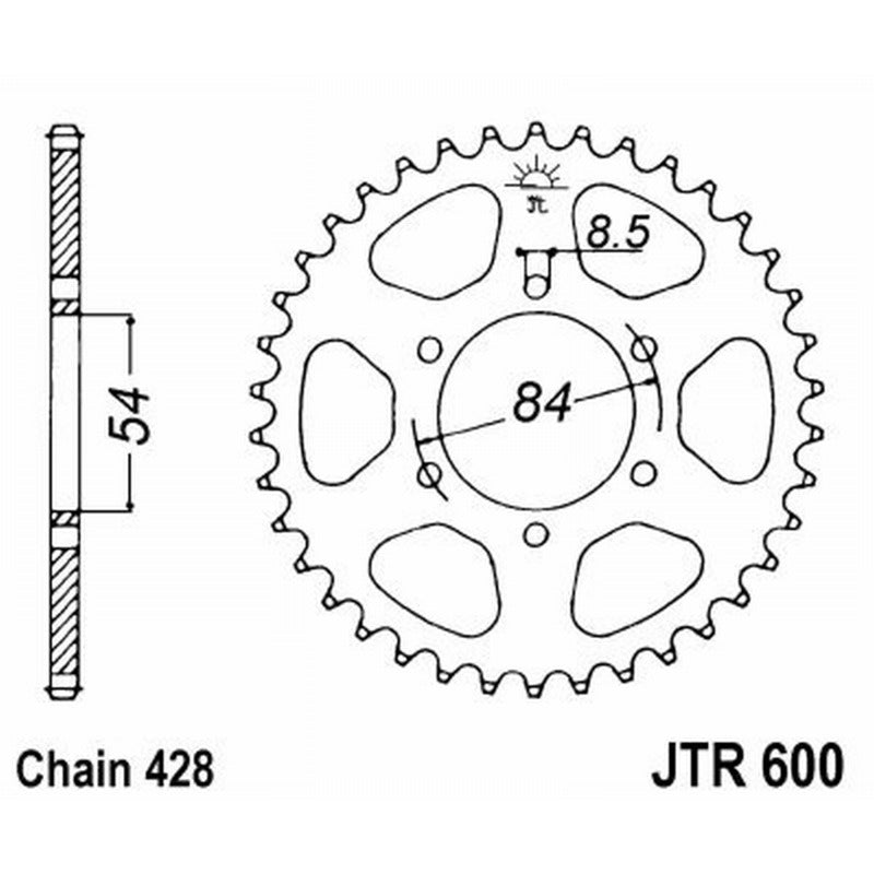 Jt Corona Jt 600 Z52 denti JTR600.52