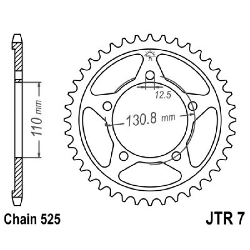 Jt Corona Jt 7 Z44 Zbk Zincata Nera JTR7.44ZBK