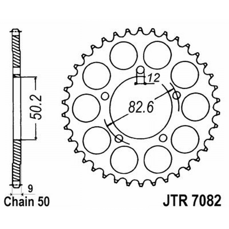 Jt Corona Jt 7082 Z48 denti JTR7082.48