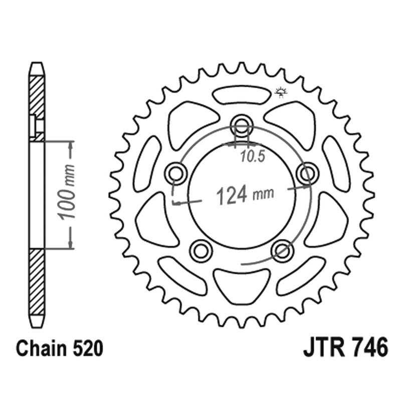 Jt Corona Jt 746 Z39 denti JTR746.39