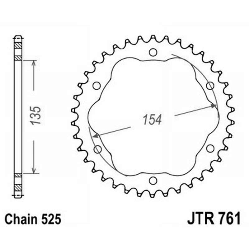 Jt Corona Jt 761 Z38 denti JTR761.38