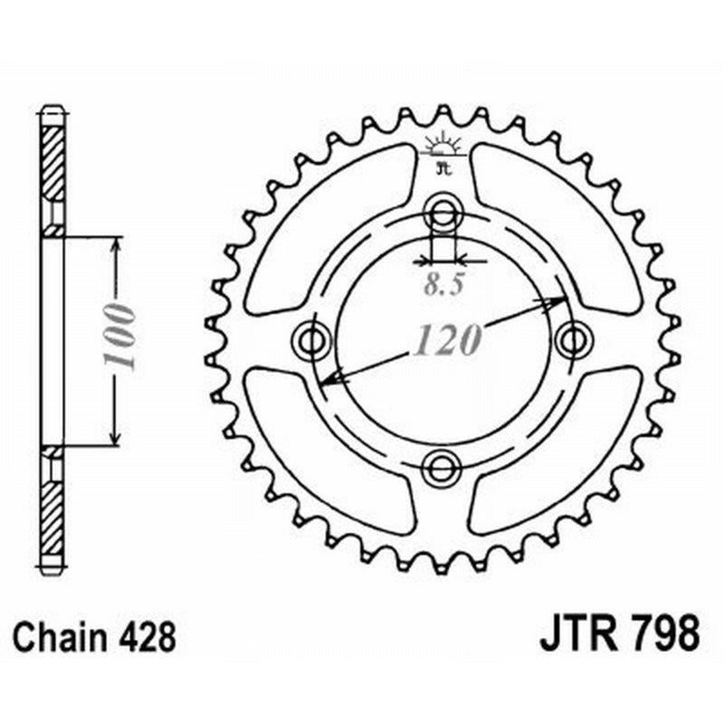 Jt Corona Jt 798 Z47 denti JTR798.47