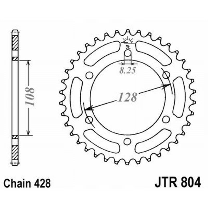 Jt Corona Jt 804 Z53 denti JTR804.53