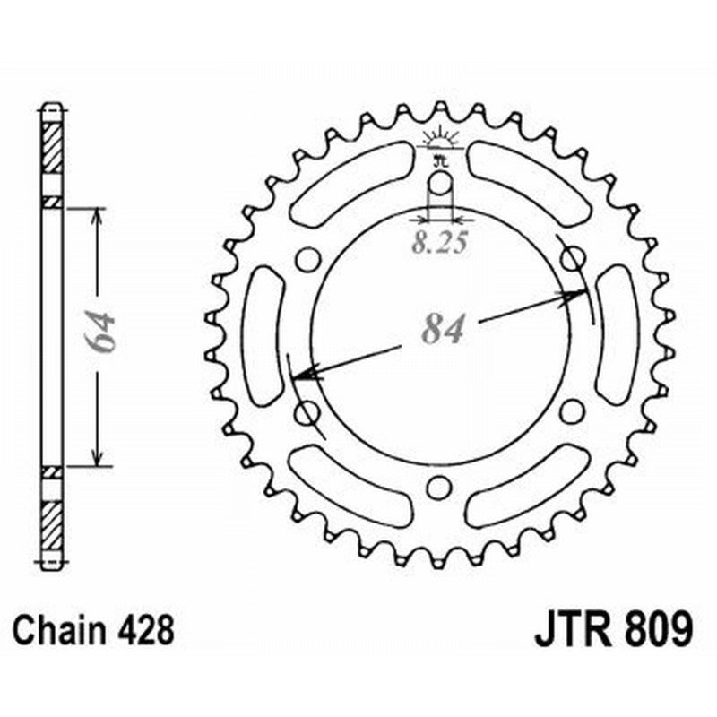 Jt Corona Jt 809 Z47 denti JTR809.47