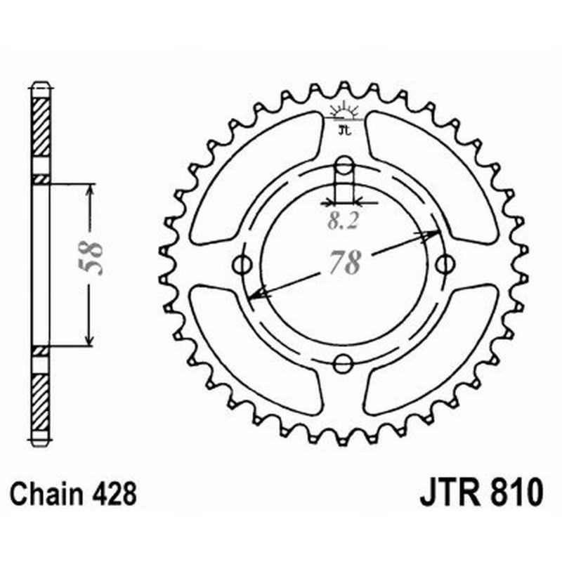 Jt Corona Jt 810 Z38 denti JTR810.38