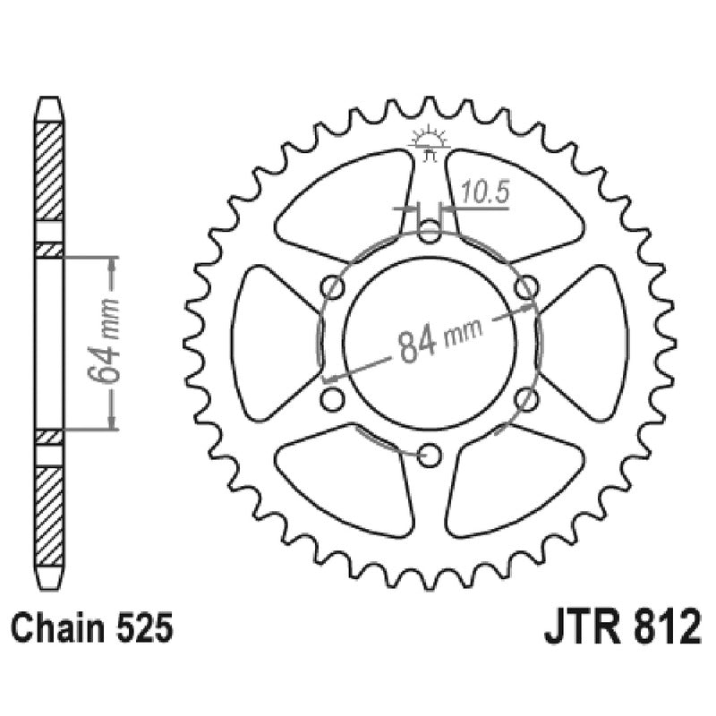 Jt Corona Jt 812 Z41 denti JTR812.41