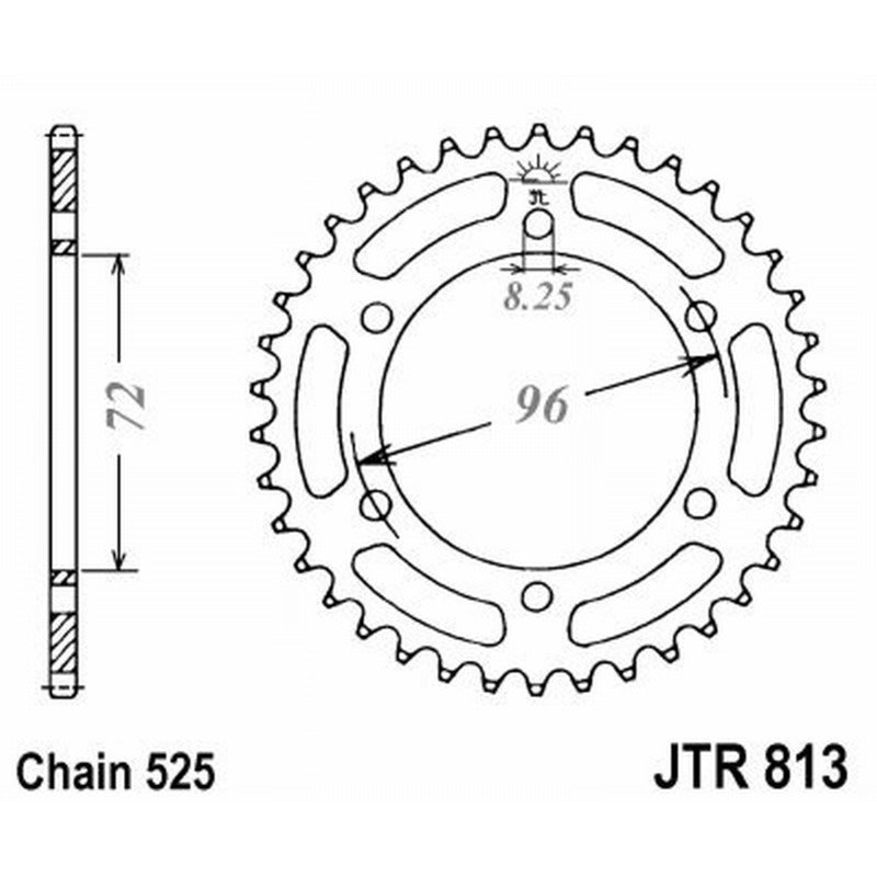 Jt Corona Jt 813 Z39 denti JTR813.39