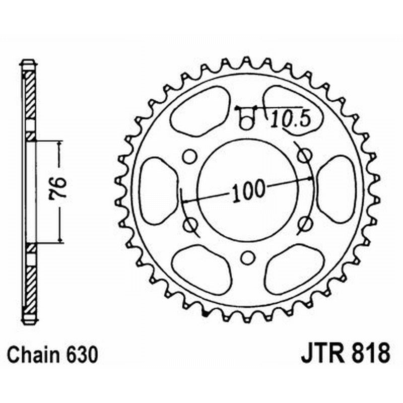 Jt Corona Jt 818 Z41 denti JTR818.41