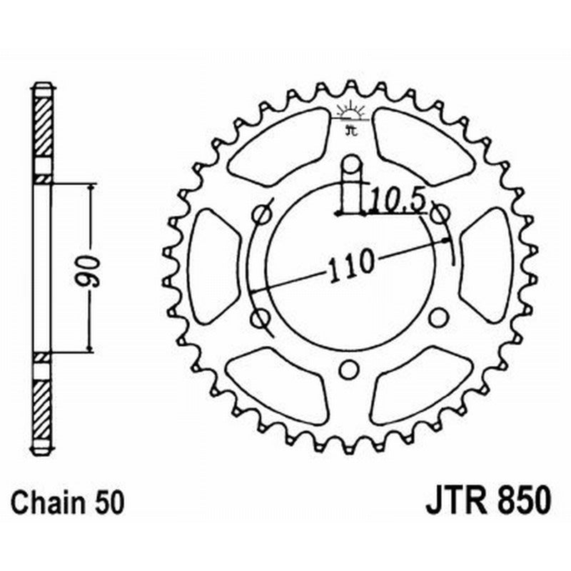 Jt Corona Jt 850 Z32 denti JTR850.32