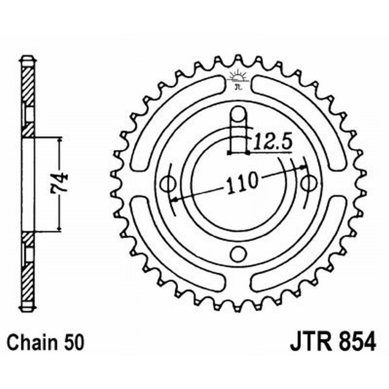 Jt Corona Jt 854 Z36 denti JTR854.36