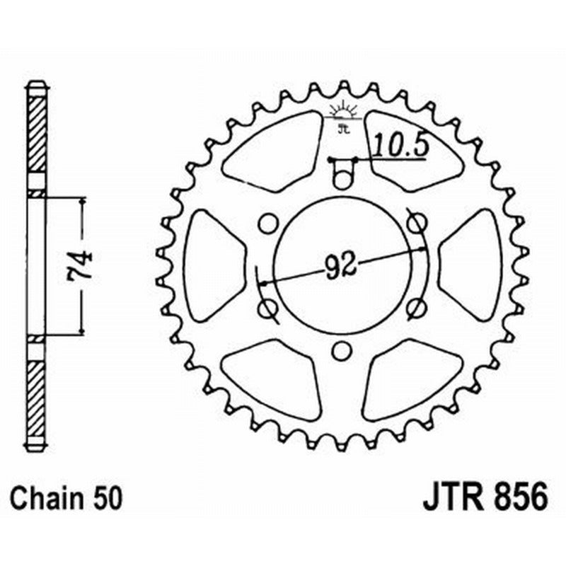 Jt Corona Jt 856 Z46 denti JTR856.46