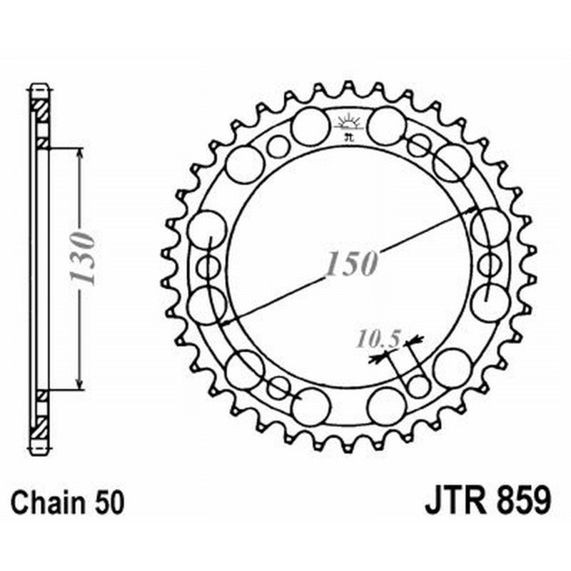 Jt Corona Jt 859 Z47 denti JTR859.47