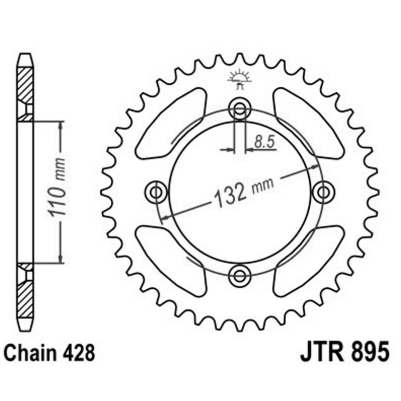 Jt Corona Jt 895 Z46 denti JTR895.46