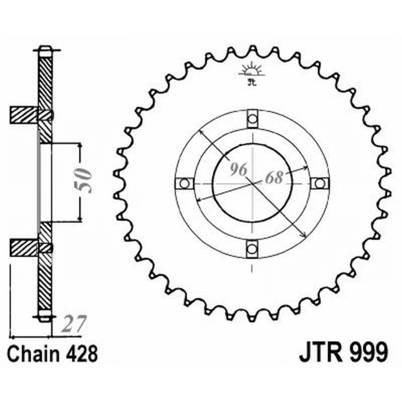 Jt Corona Jt 999 Z42 denti JTR999.42