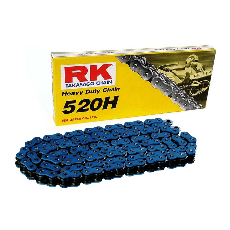 Rk Catena trasmissione moto passo 520H 120 maglie Clblu