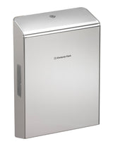 Lampa Dispenser in acciaio inox per asciugamani carta intercalati con piega a Z KC7259