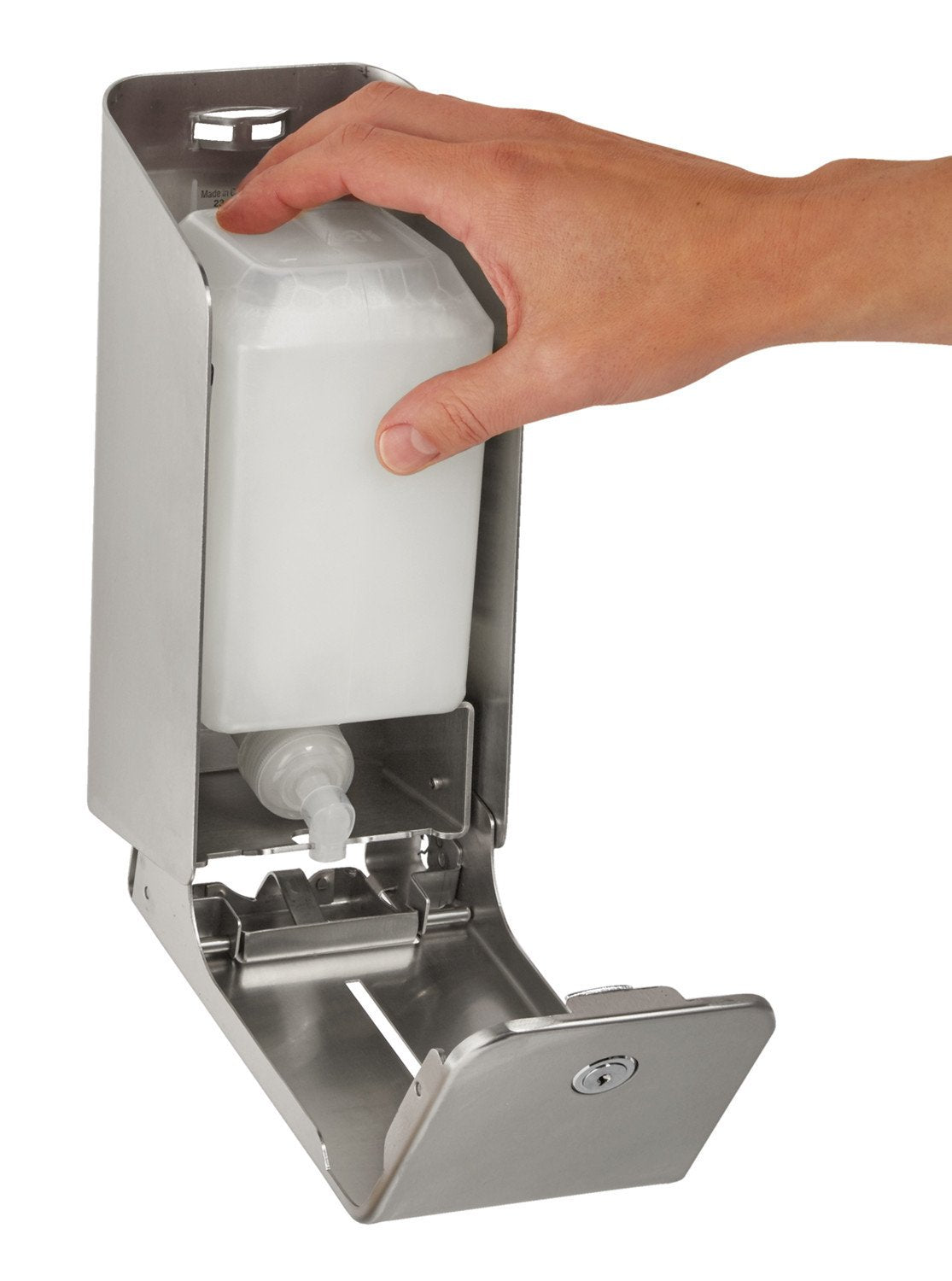 Lampa Dispenser in acciaio inox per detergente mani KC8973