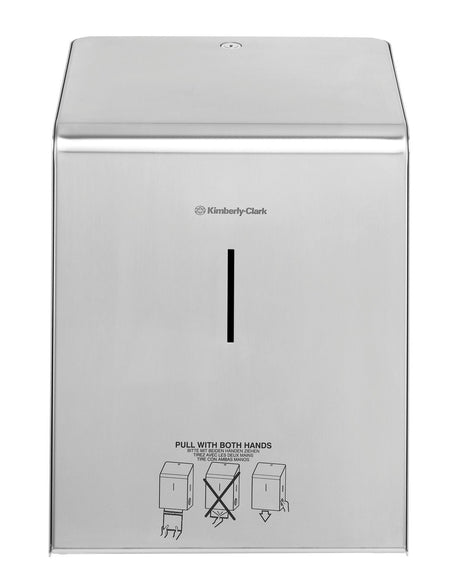Lampa Dispenser in acciaio inox per asciugamani di carta rotolo XL KC8976