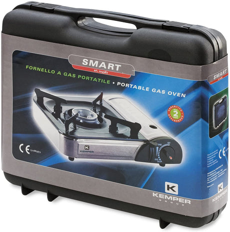 Kemper Portable Gas Camping Stove with Piezo Ignition