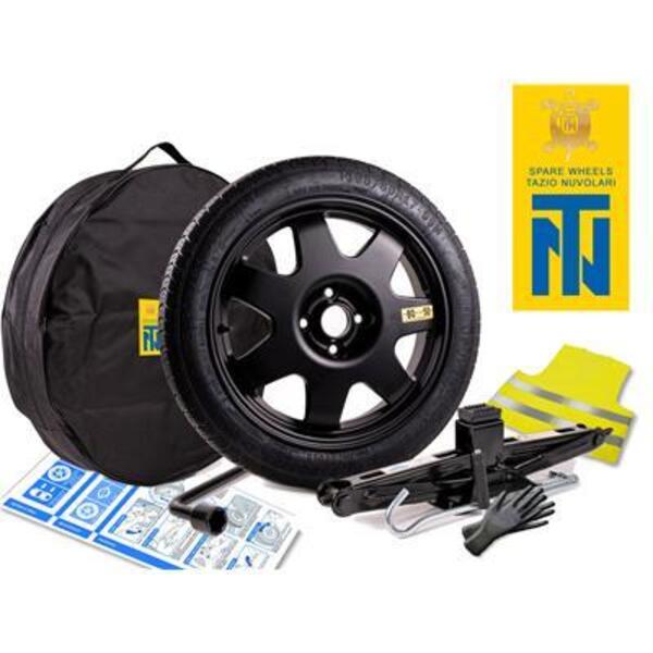 Tazio Nuvolari Kit ruotino con cerchio in lega 145/80R18