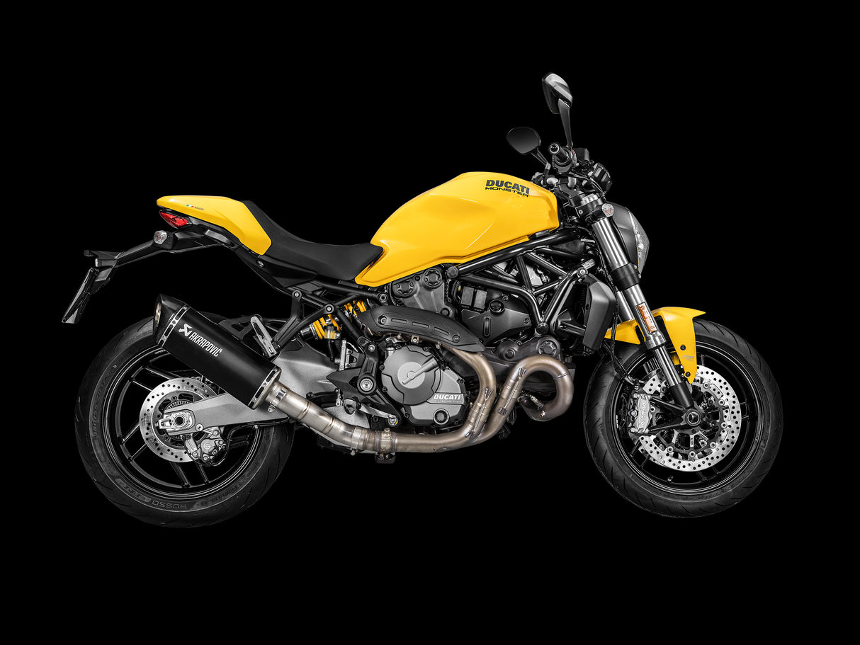 Akrapovic L-D12SO2 Tubo di raccordo Optional non omologato in titanio DUCATI MONSTER 821 14-20