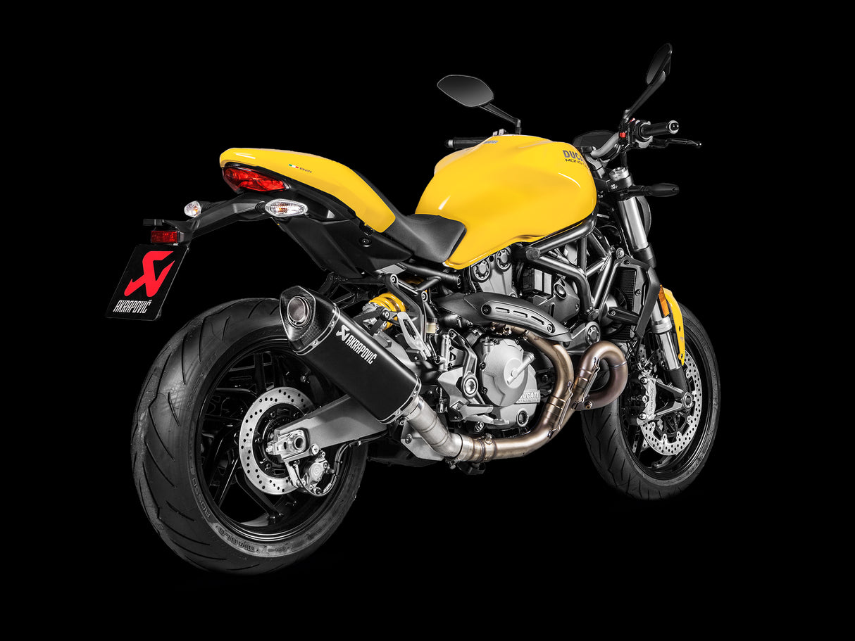 Akrapovic L-D12SO2 Tubo di raccordo Optional non omologato in titanio DUCATI MONSTER 821 14-20